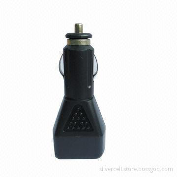 USB Car Charger for iPhone 5, RoHS Directive-compliant